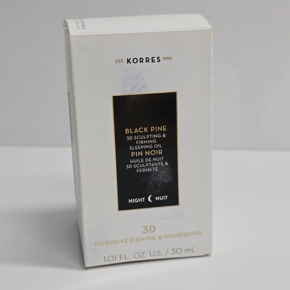Korres Black Pine 3D Sculpting & Firming Sleeping Oil 30mL Night Treatment